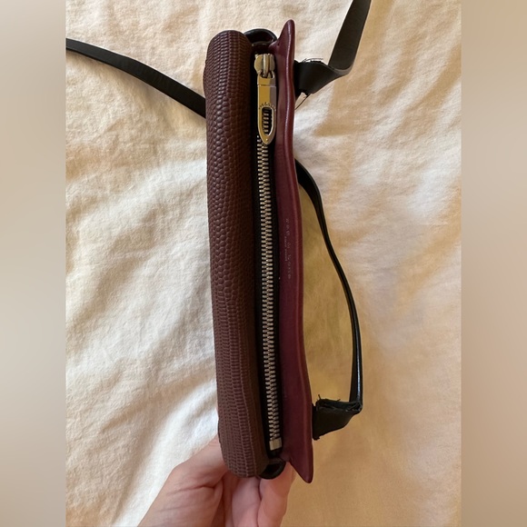 Rag & Bone Burgundy Crossbody Bag with authentication cards and dust bag - Picture 10 of 10